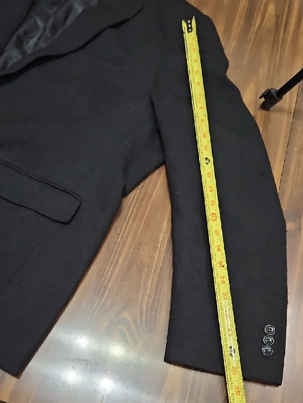 Coofandy Classic Black Single-Button Notch Blazer